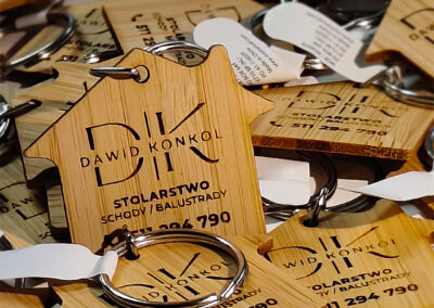 breloczki bambusowe grawerowane dk stolarstwo